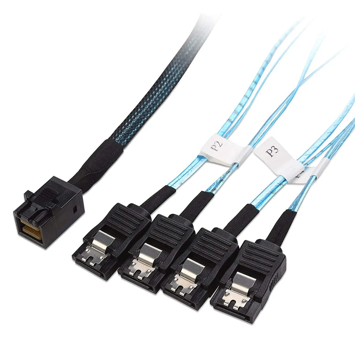 ETopSell ETopSell SFF-8643 to 4 SATA SAS cable .5m — product photo