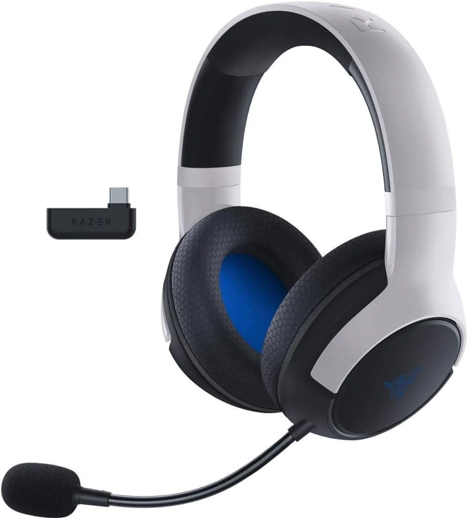  Razer Kaira for PlayStation White/Black gaming headset — product photo