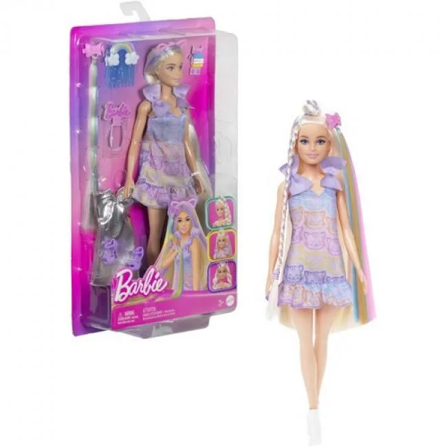 Barbie Barbie JCT72 Fun & Fancy Doll Blonde 8.5in Hair 10 Accessories — product photo