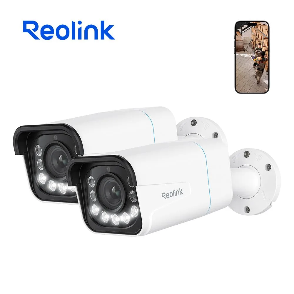 Reolink Reolink RLC-811A 2-pack 8MP 4K PoE network cameras — product photo