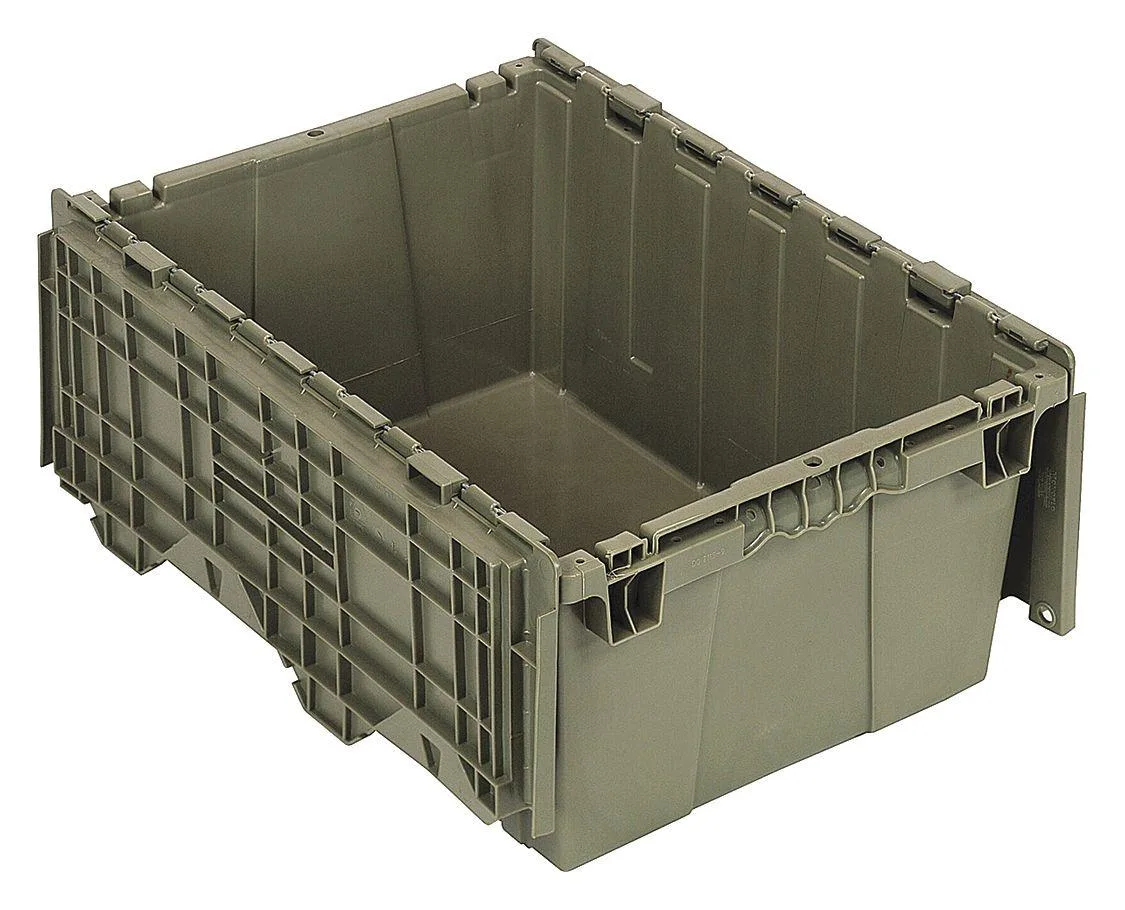 Quantum Storage Systems Quantum Storage Systems Attached Lid Container Gray 21 L 15 W 1.27 cu ft — product photo