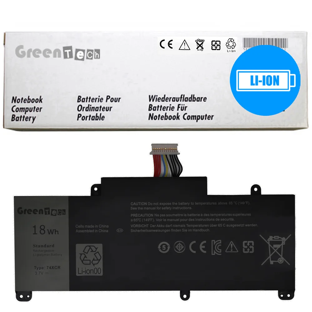 NShi NShi 74XCR battery for Dell Venue 8 Pro 5830 3.7V 18WHR 4865mAh — product photo