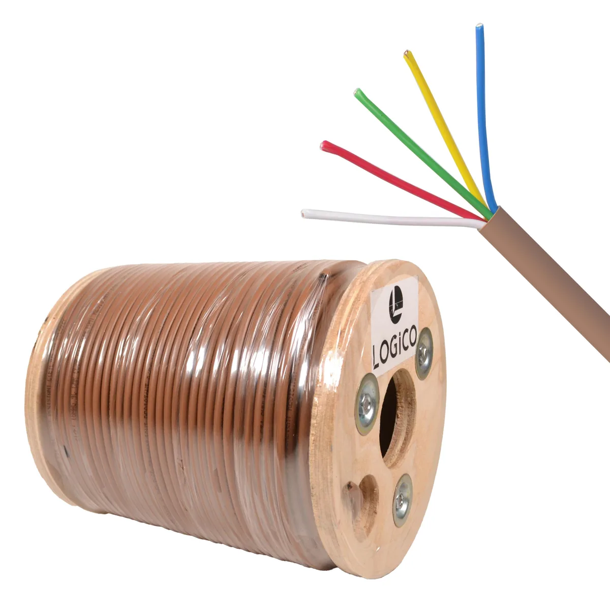Logico Logico 18/5 Thermostat Wire CMR 500ft Solid Copper — product photo