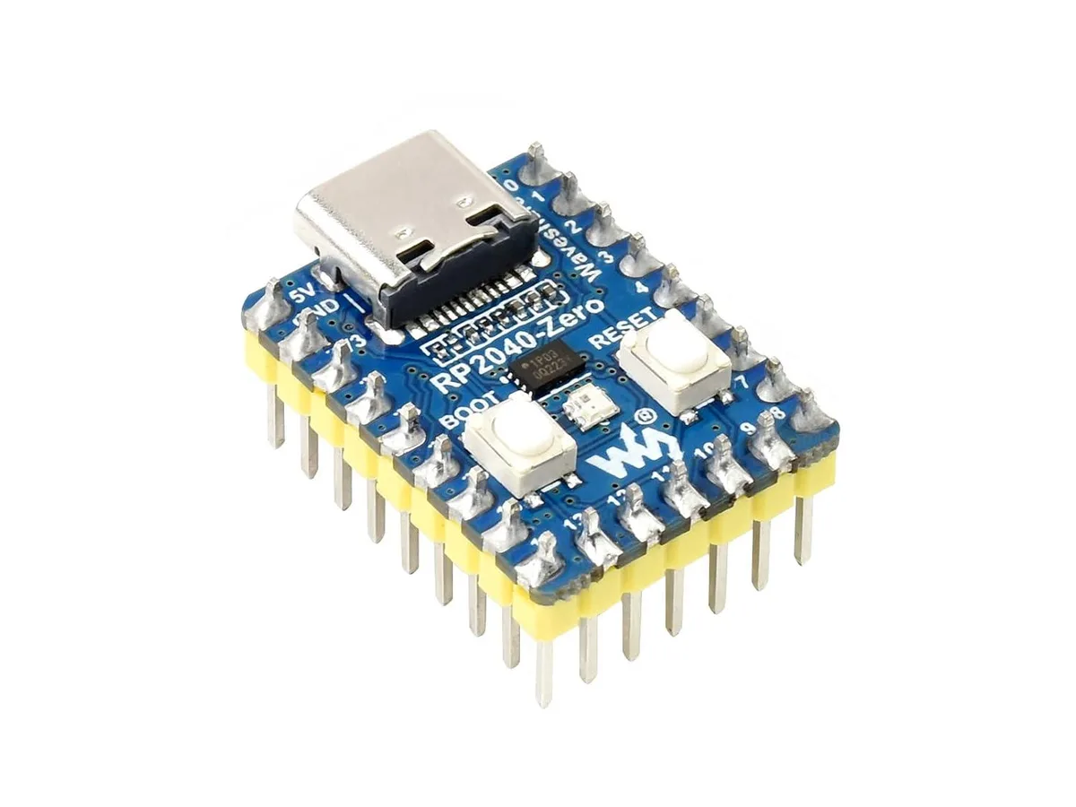 LORDWORLD LORDWORLD RP2040-Zero Mini Board Pre-Soldered Header — product photo