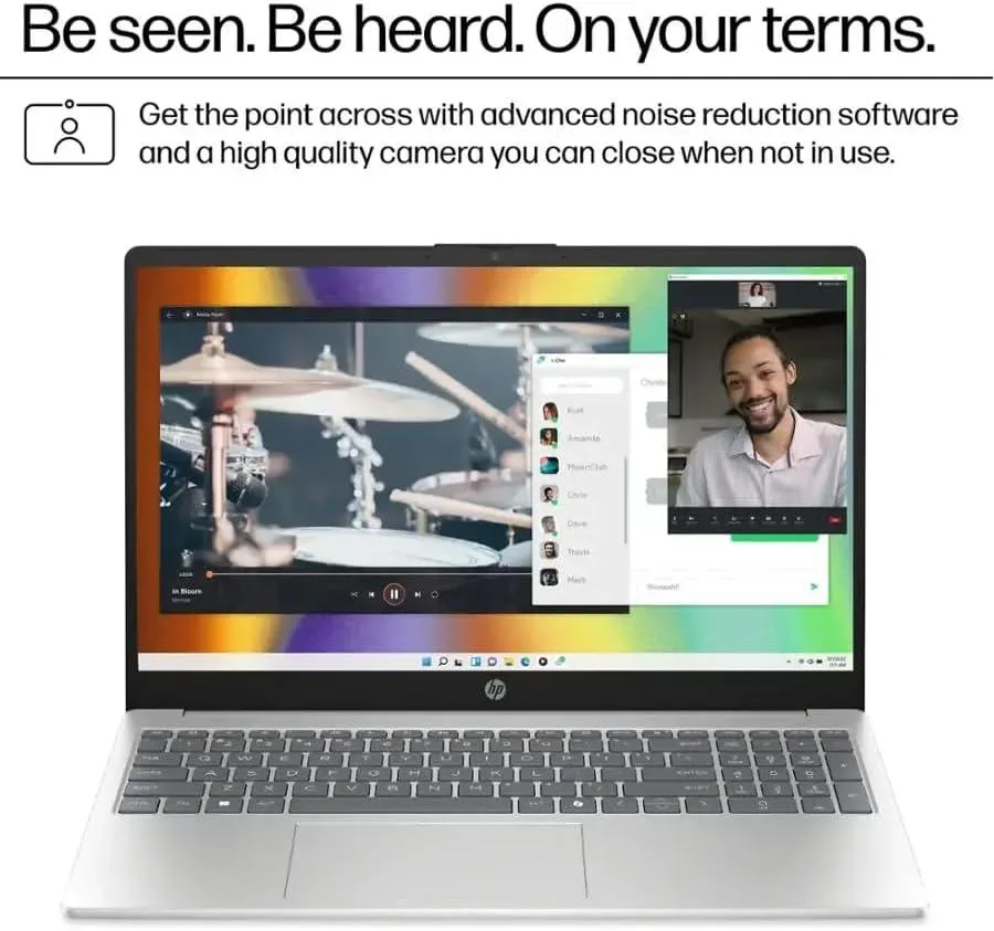 HP HP 15.6" Touchscreen Laptop 2026 Intel Core i3-1315U 4.5 GHz 32GB 1TB Windows 11 Pro — product photo
