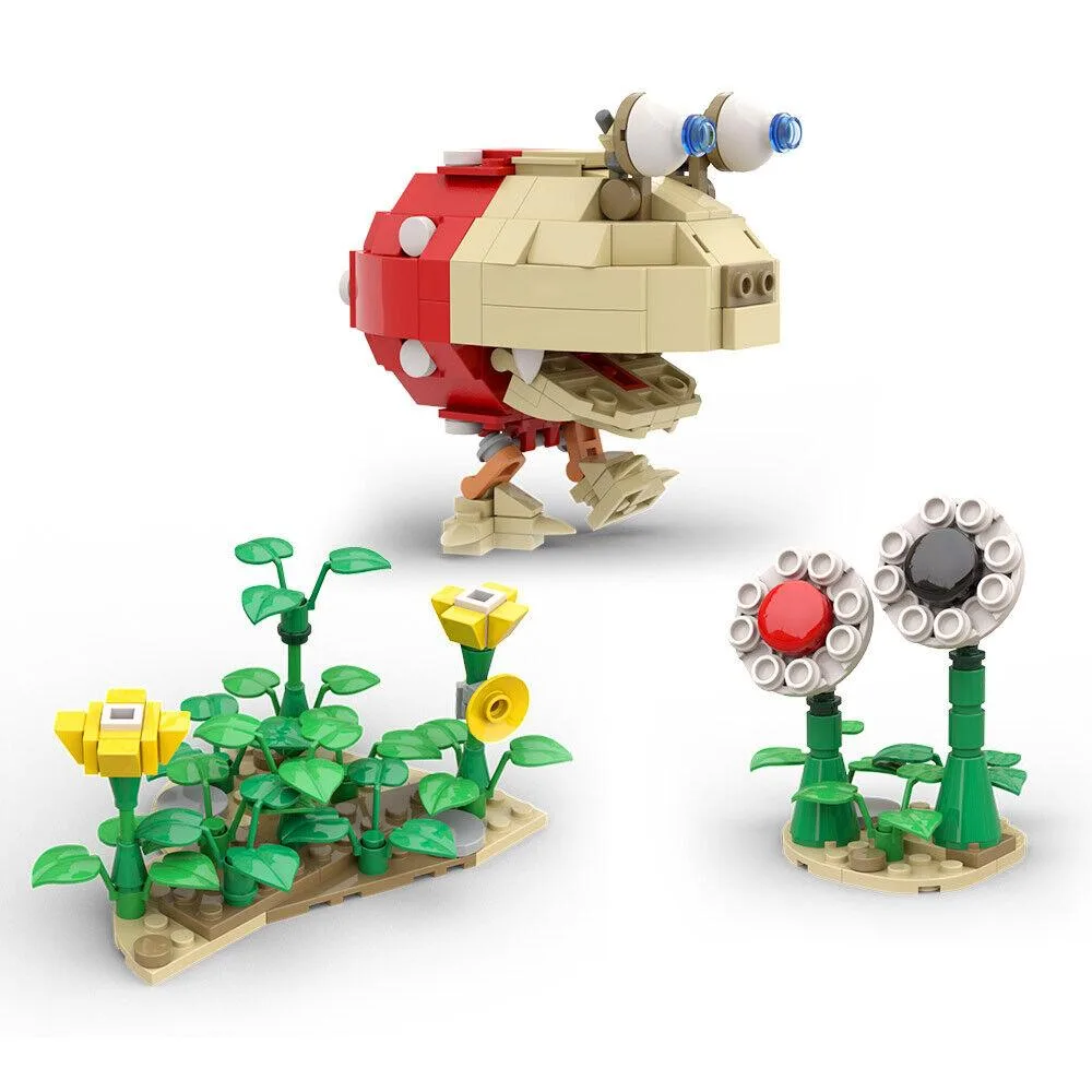 ZITIANYOUBUILD ZITIANYOUBUILD 292 Red Bulborb Building Set 292 Pieces — product photo