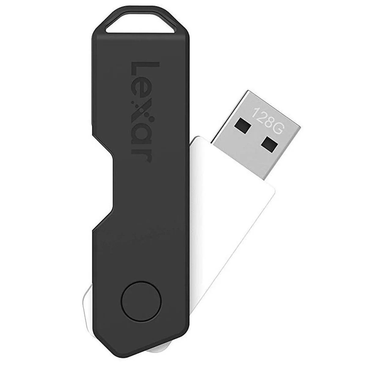 Lexar Lexar LJDTT2-128ABNABK 128GB JumpDrive TwistTurn2 USB 2.0 flash drive — product photo