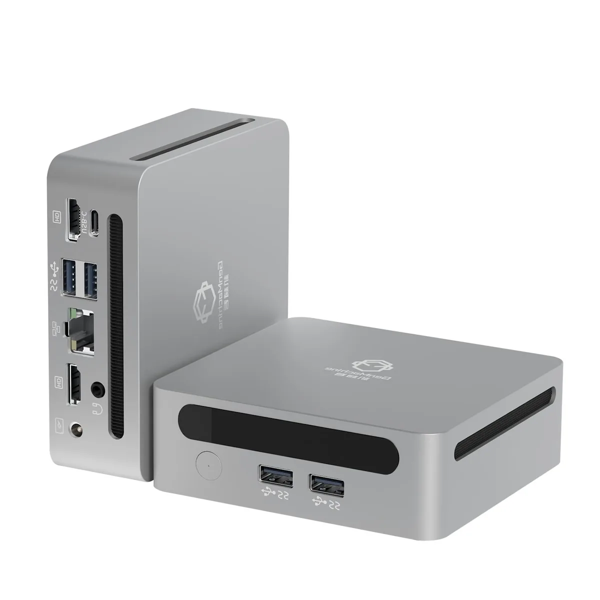 GenMachine GenMachine Ren Pro barebone mini PC AMD Ryzen 7 6800H 16GB 512GB Silver — product photo