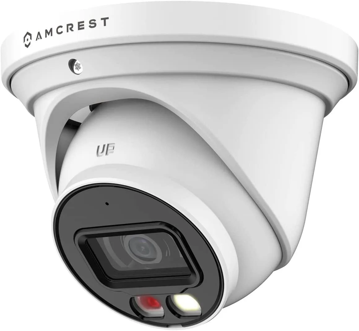 Amcrest Amcrest 4K 8MP IP PoE AI Turret Camera White IP8M-2779EW-AI — product photo