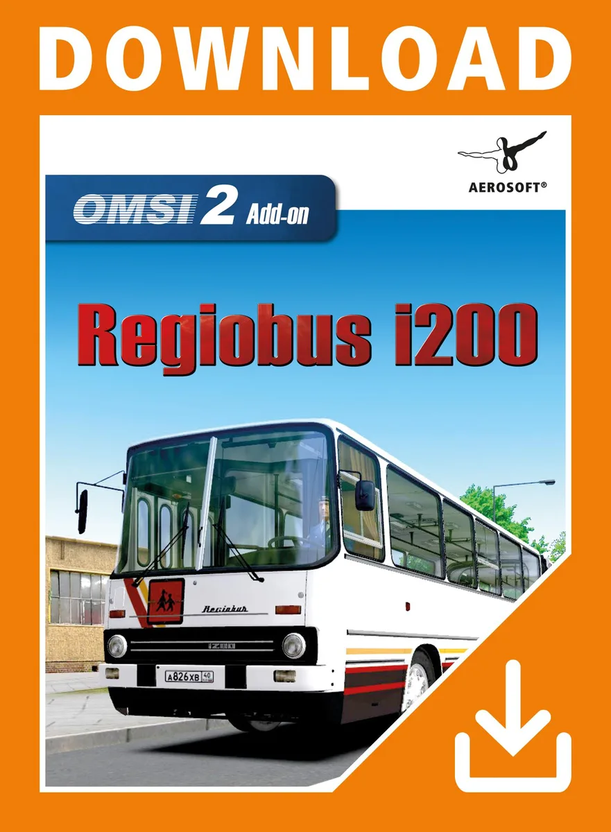 Aerosoft GmbH Aerosoft GmbH 62559 OMSI 2 Add-On Regiobus i200 downloadable game — product photo