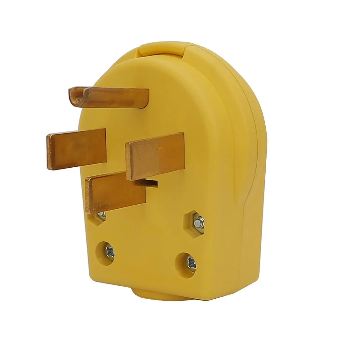 LORDWORLD LORDWORLD NEMA 14-50P 50A 125/250V Angle Plug Yellow — product photo