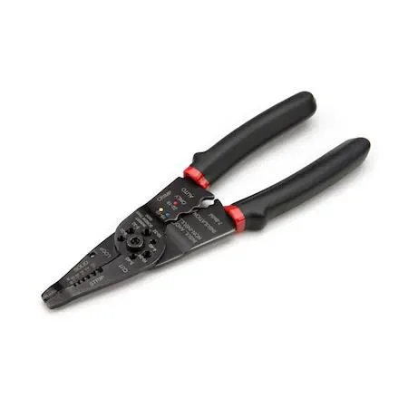 Steelman Steelman 41874 Wire Stripper Cutter Crimper 8in 10-22 AWG — product photo