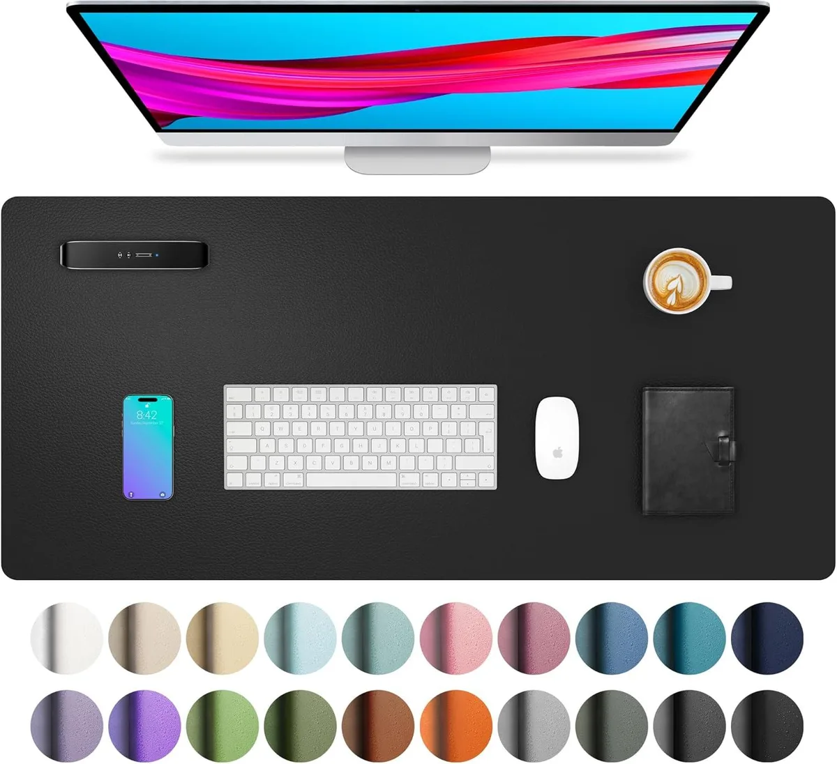 BAOFENG BAOFENG Desk Pad 23.6 x 13.7 Black — product photo