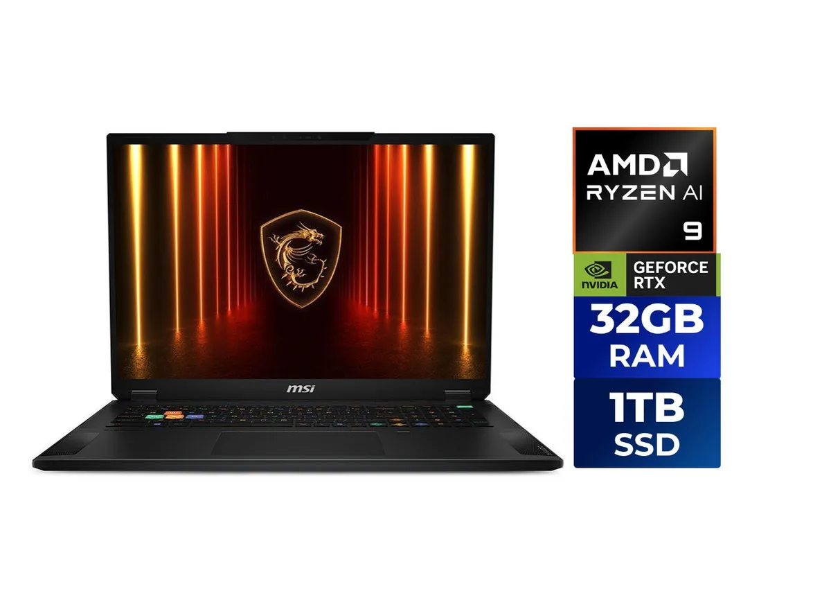 MSI MSI Stealth A18 AI+ A3HWIG-019US gaming laptop — product photo