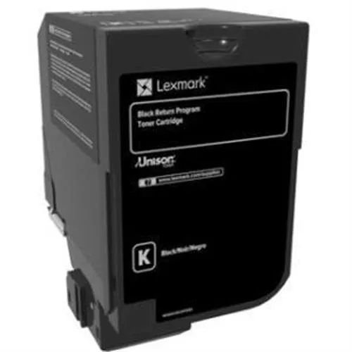Lexmark Lexmark 74C10K0 Black Toner Cartridge 3000 Pages — product photo