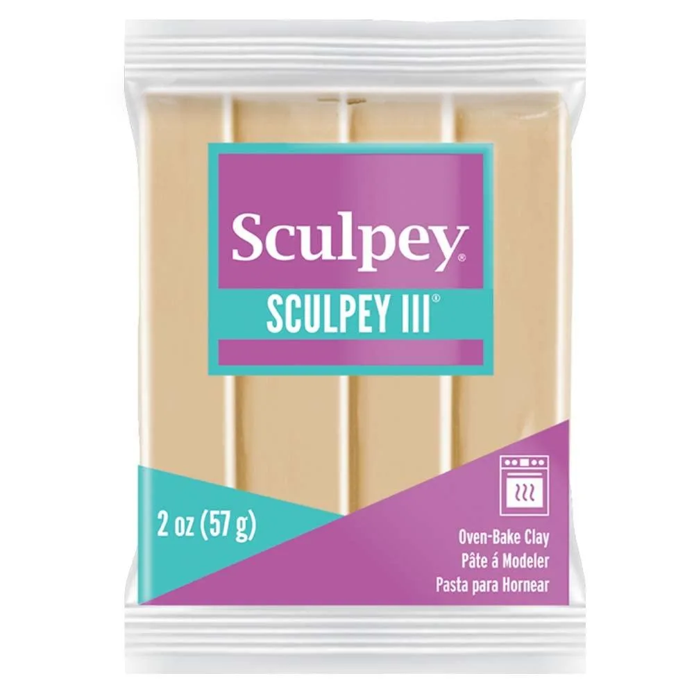  Sculpey Classic Polymer Oven-Bake Clay Tan 2 oz — product photo