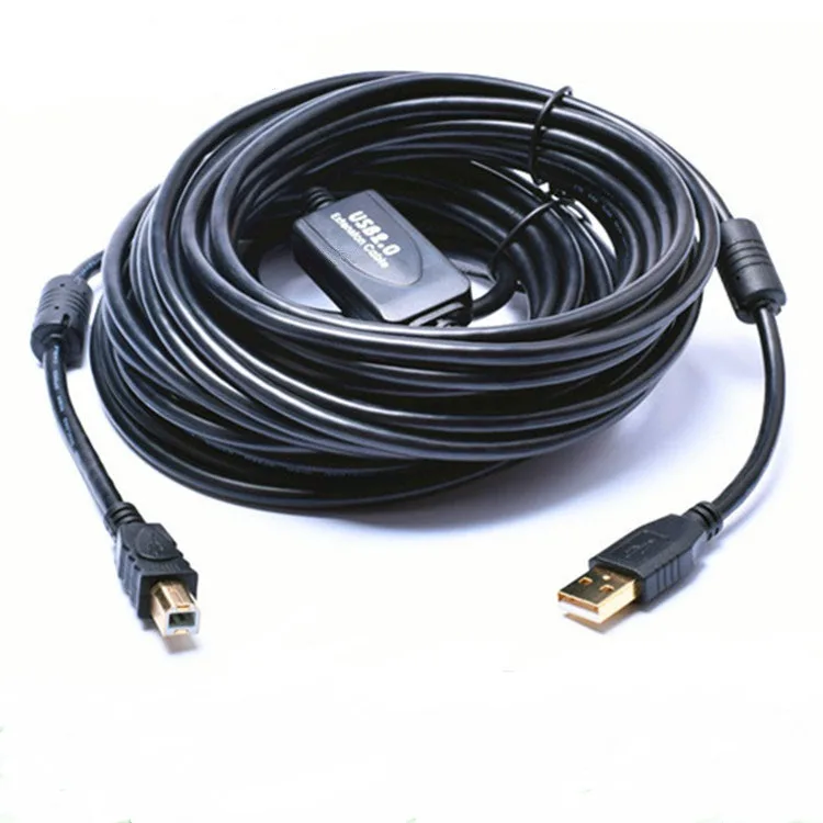 TeKit TeKit USB 2.0 A-Male to B-Male cable 66ft 28/24 AWG — product photo