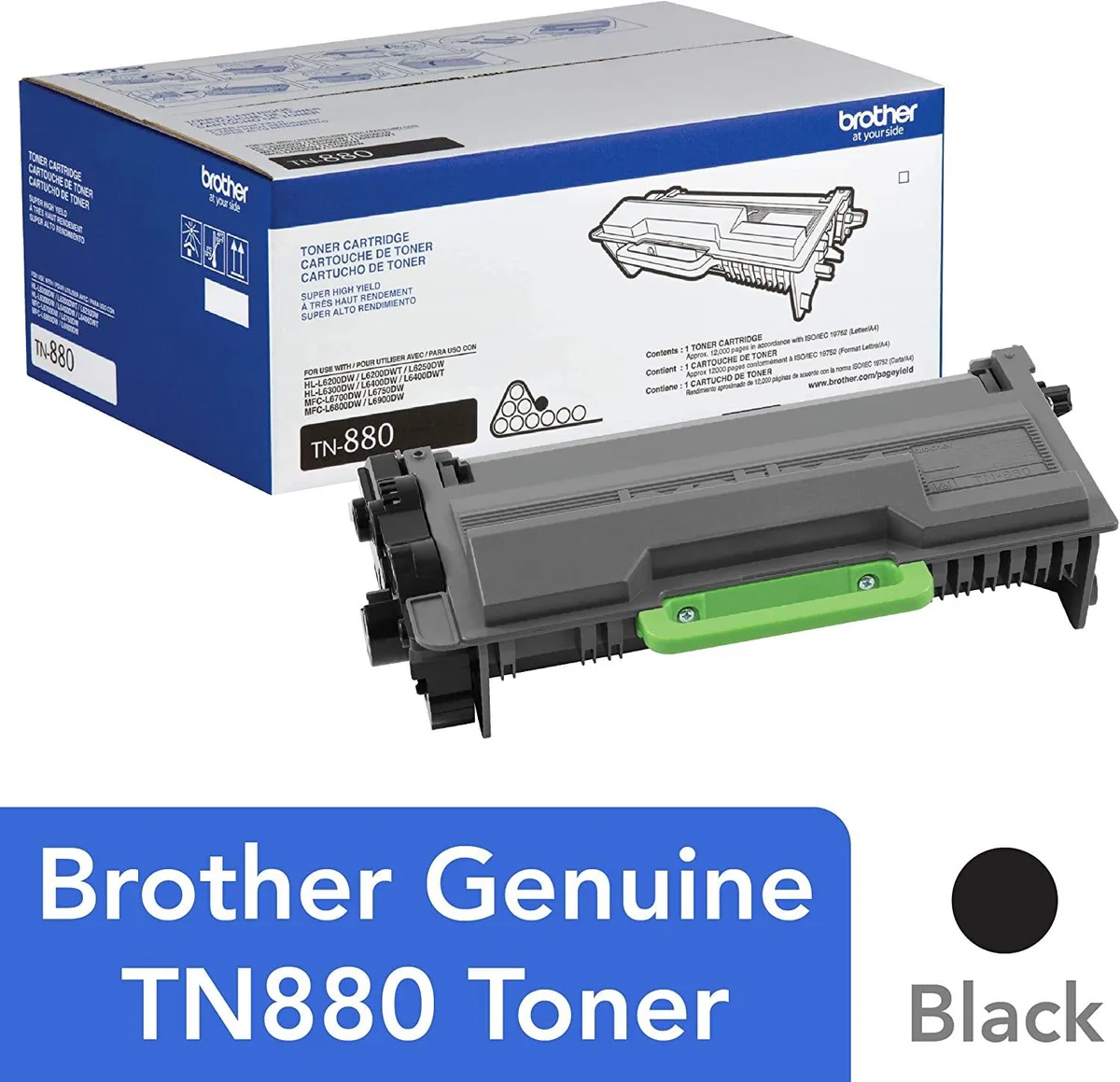 Brother Brother TN880 Super High Yield Toner Cartridge 12000 pages — product photo