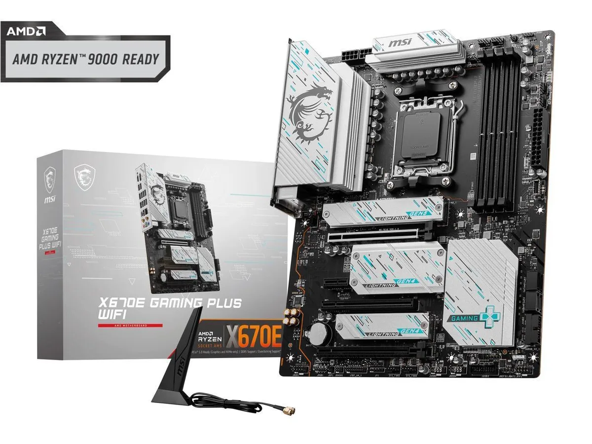 MSI MSI X670E GAMING PLUS WIFI AMD motherboard — product photo