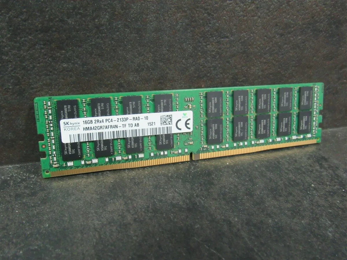 SK hynix SK hynix 16GB DDR4 2133MHz PC4-17000 ECC Reg RDIMM server RAM — product photo