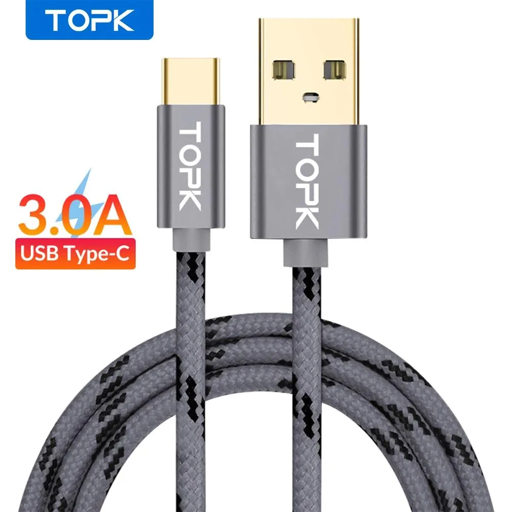 Defendwe USB Type-C cable, one metre or two metres, straight connectors