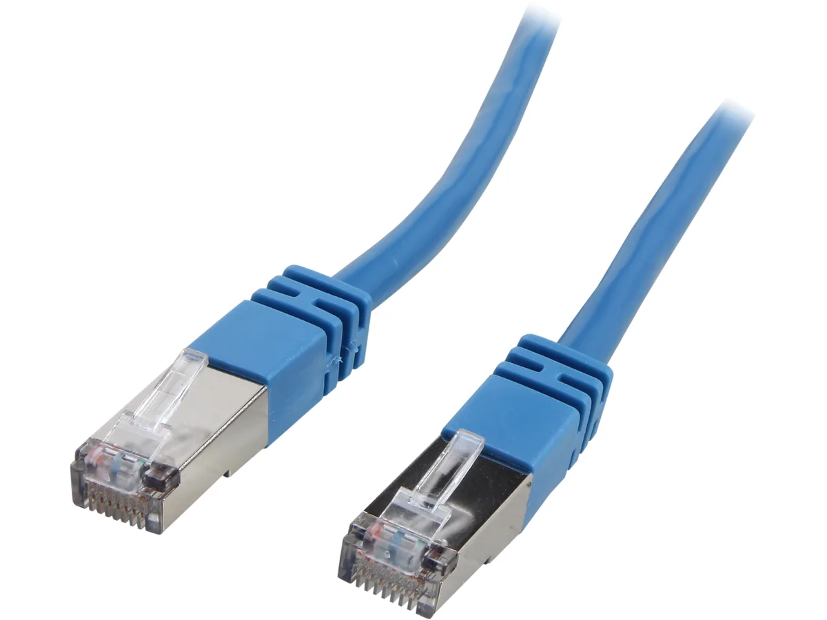 Cables To Go Cables To Go 27271 Cat5e Shielded Network Ethernet Cable Blue 50 ft 15.24 m — product photo