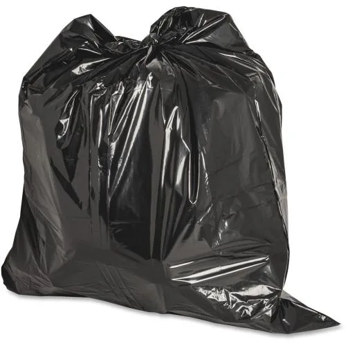 Genuine Joe Genuine Joe 1534 Heavy-Duty Trash Bags 1.5 Mil 40-45 Gallon 50/CT Black — product photo