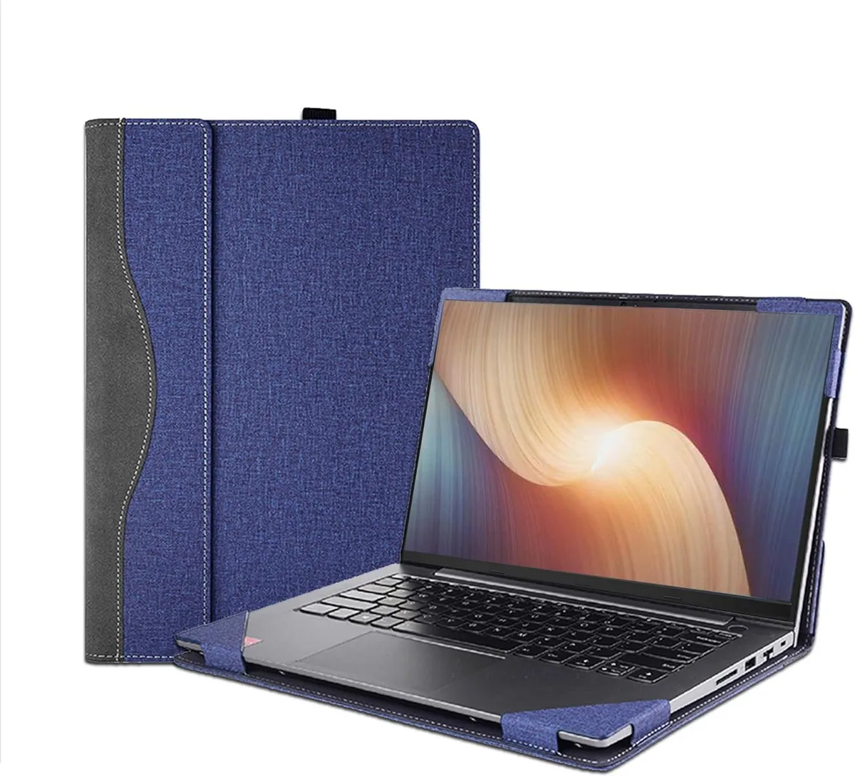 BONAEVER BONAEVER 15.6 inch Lenovo Ideapad 5 Laptop Case Blue — product photo