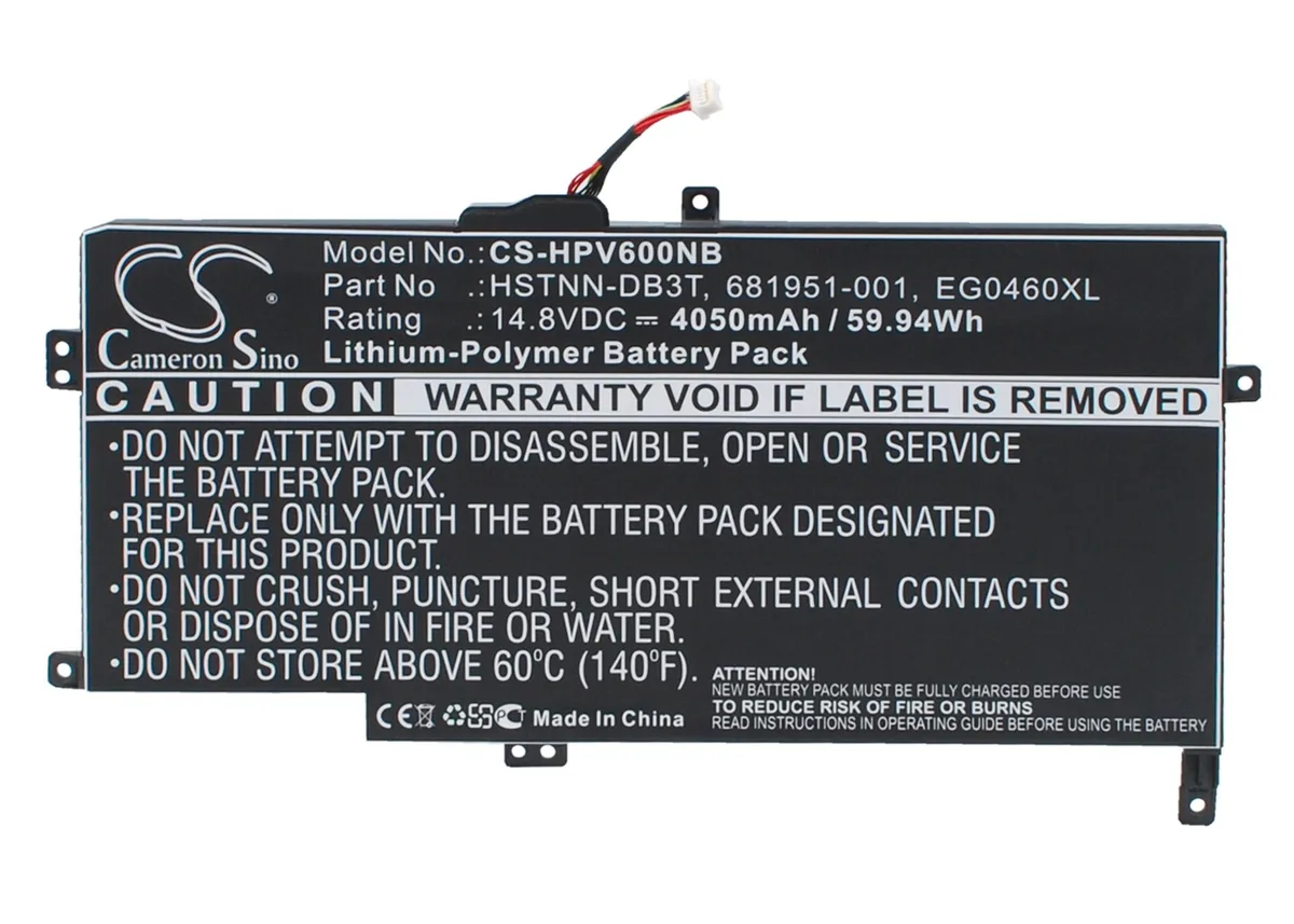 Cameron &amp; Co Cameron &amp; Co DS-CS-HPV600NB laptop battery 4.05 Ah — product photo