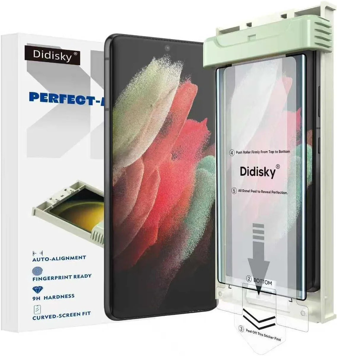 NuoTo NuoTo 2-Pack Tempered Glass Screen Protector for Galaxy S21 Ultra — product photo