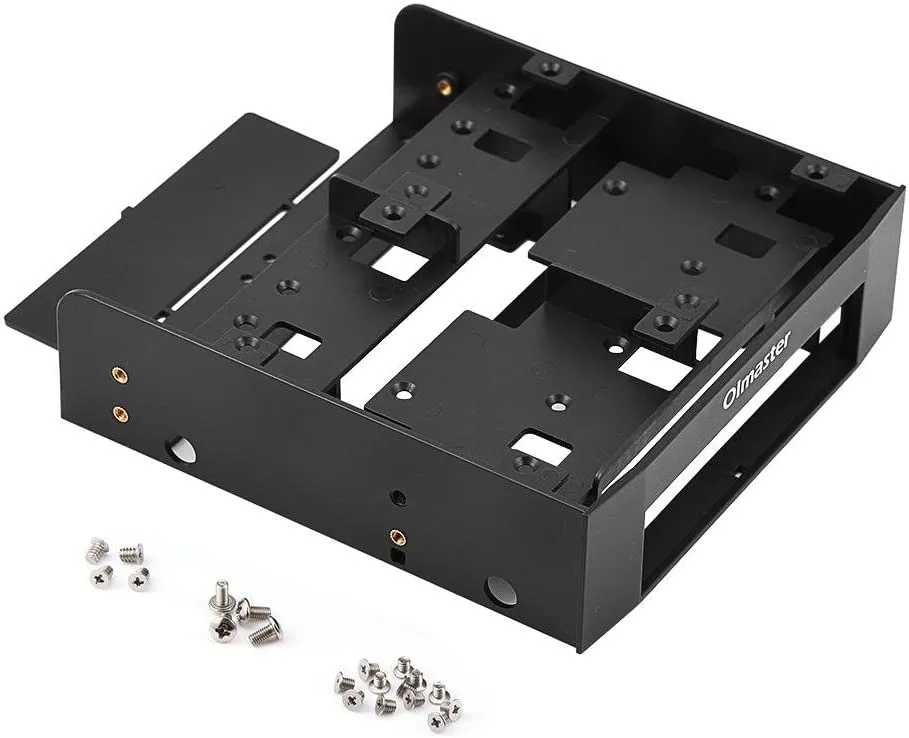 Shuole Shuole 5.25" to 2.5"/3.5" Bay Mounting Bracket Kit — product photo