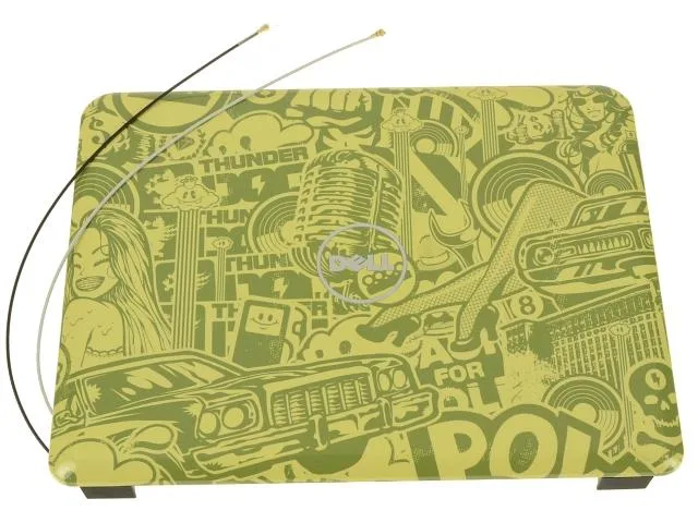 DELL DELL Inspiron Mini 9 910 Vostro A90 LCD Back Cover Lid J873M Thunder pop art — product photo