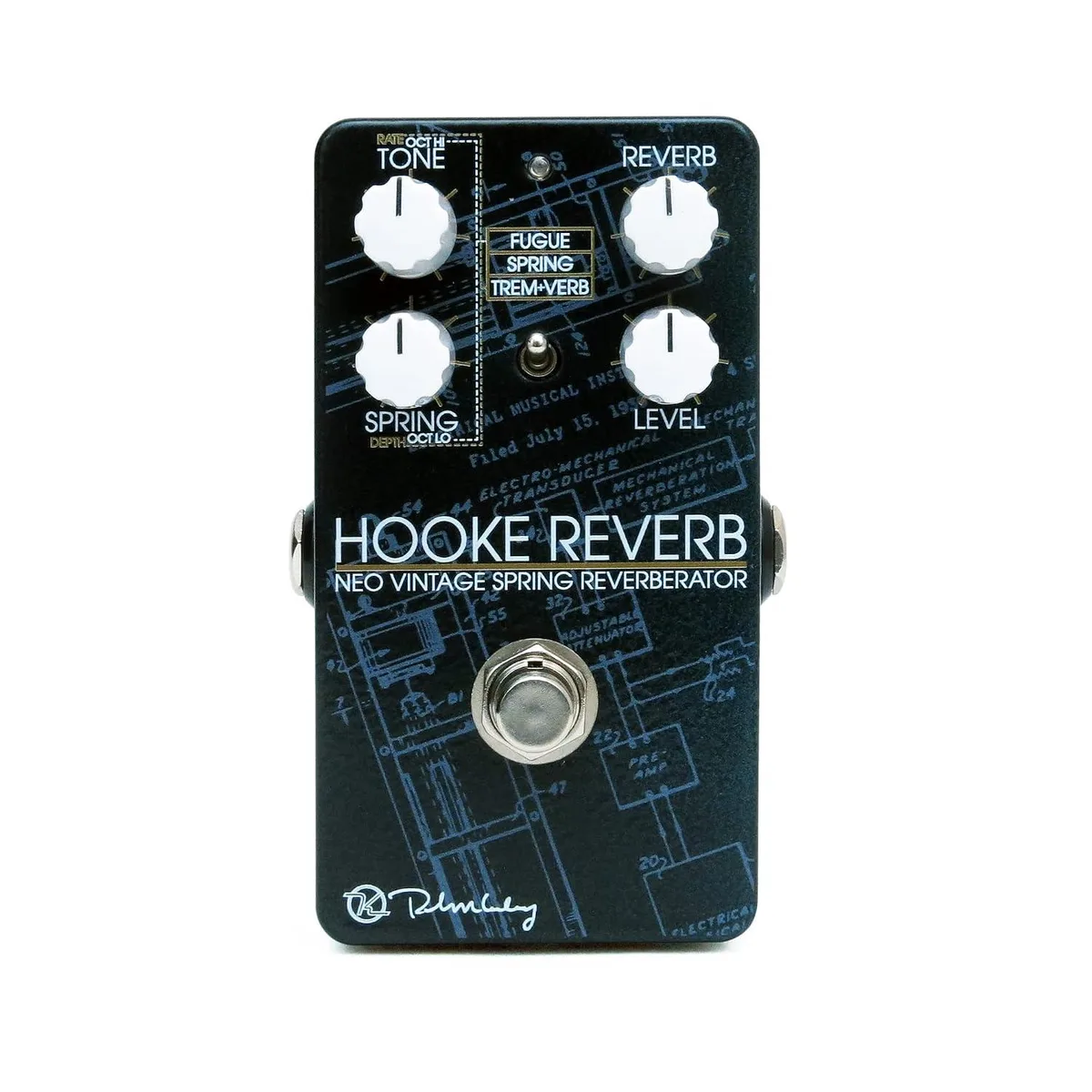 LORDWORLD LORDWORLD Hooke Spring Reverb Tremolo Fugue Pedal — product photo