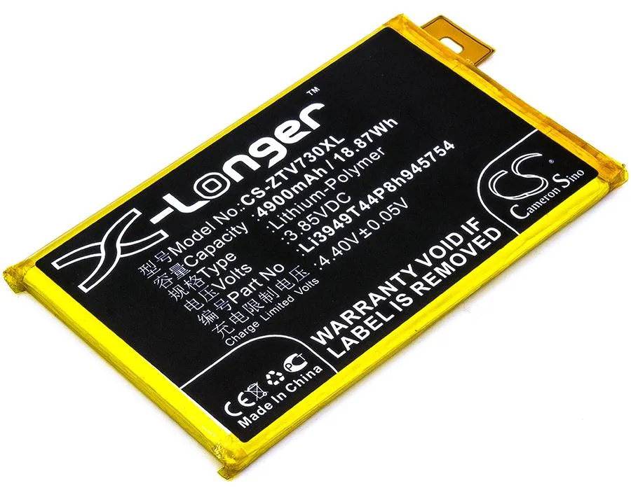 Cameron &amp; Co Cameron &amp; Co DS-CS-ZTV730XL cell phone battery 4900mAh 3.85V — product photo
