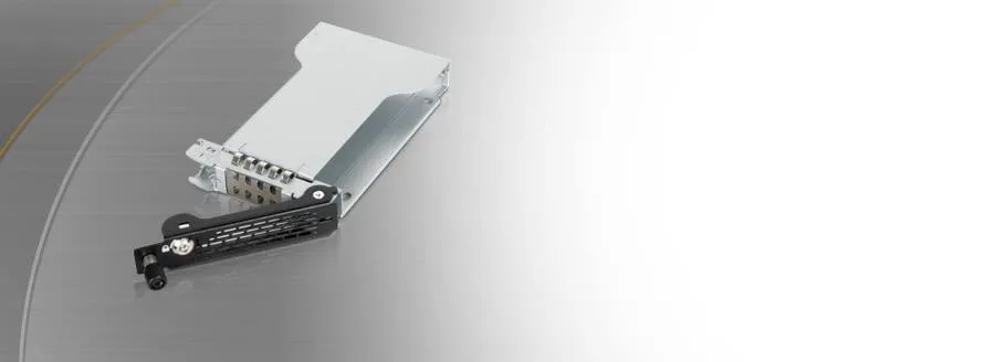Metal drive tray with lock for 2.5 inch SATA SAS caddy