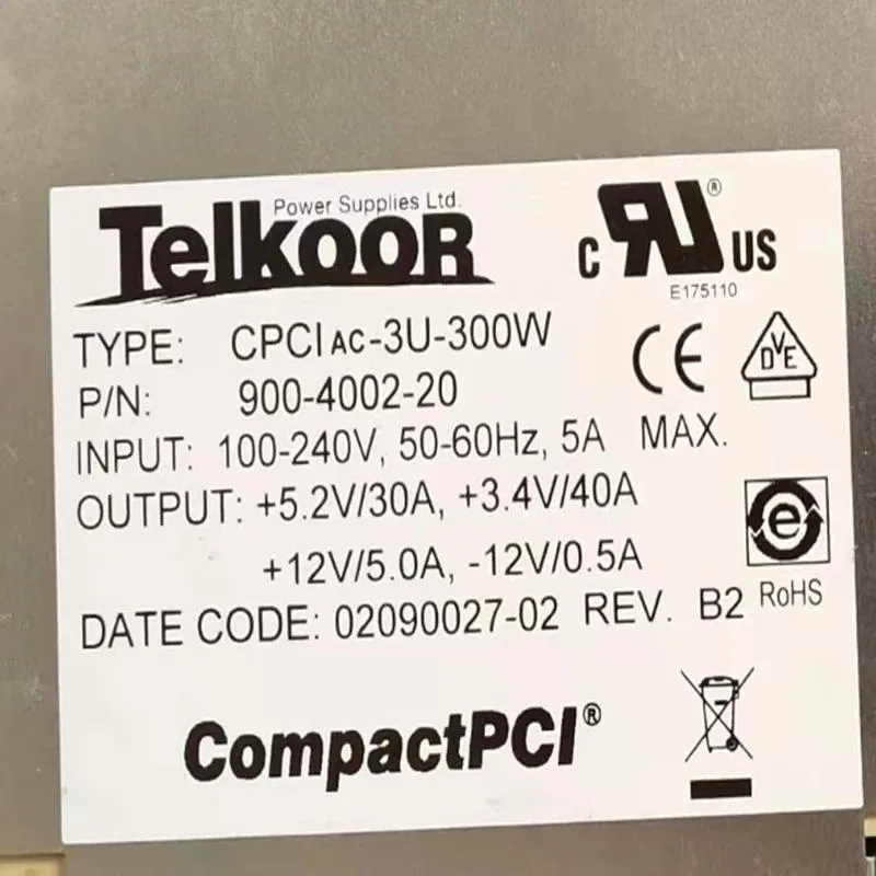 KHACHIMO KHACHIMO CPCIAC-3U-300W 900-4002-20 power supply — product photo