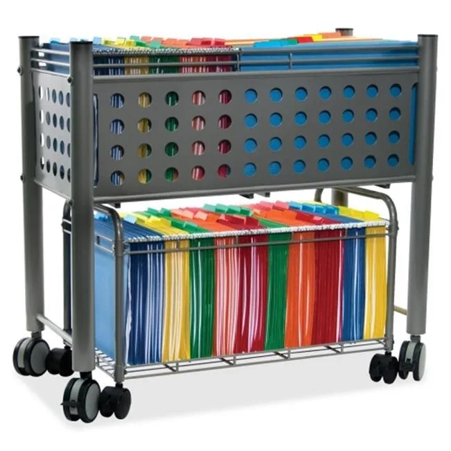 Advantus Advantus VF52000 Bookshelve One-Shelf 28w 13d 27h Matte Gray — fotografija proizvoda