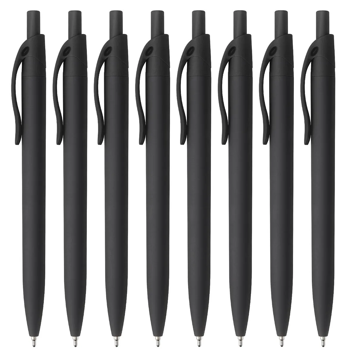  Bribobo 8 Pack Ballpoint Pens 1.0mm Black — product photo