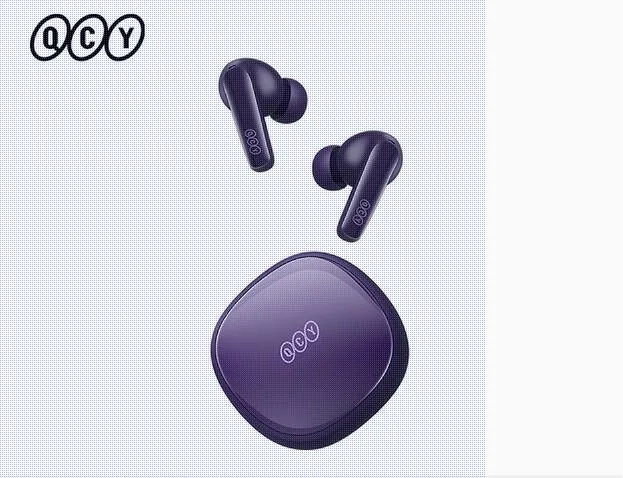 Enfain Enfain T13 Bluetooth 5.1 true wireless earbuds purple — product photo