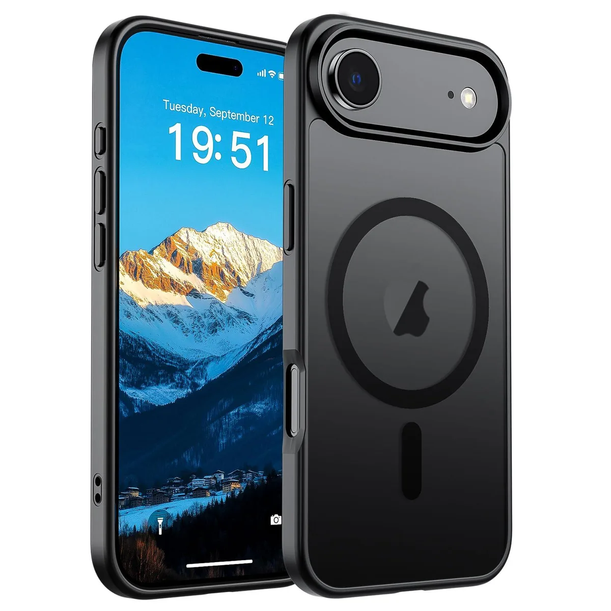 KEHIPI KEHIPI Magnetic Case for iPhone Air 17 2025 Black — product photo