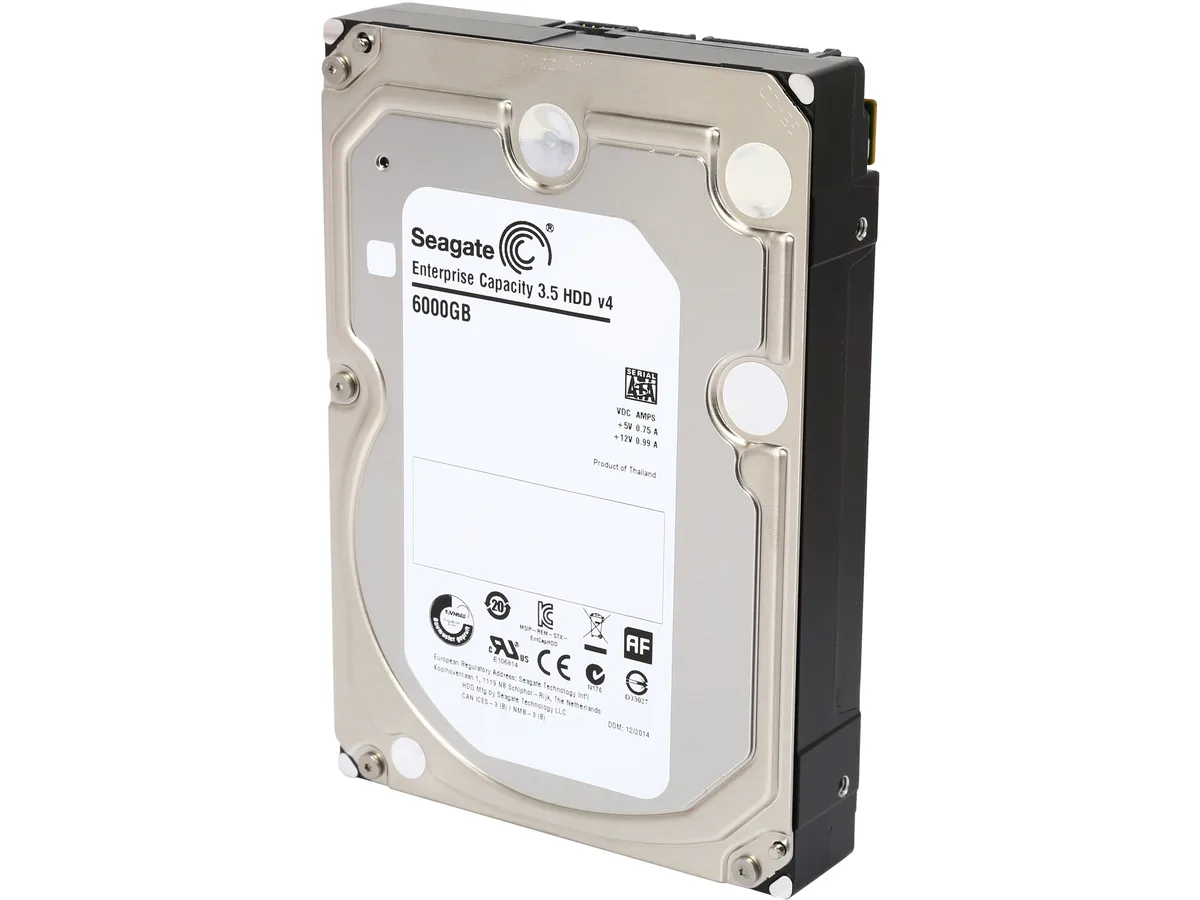 Seagate Seagate ST6000NM0004 6TB 7200 RPM SATA 6.0Gb/s 128MB 3.5" internal hard drive — product photo