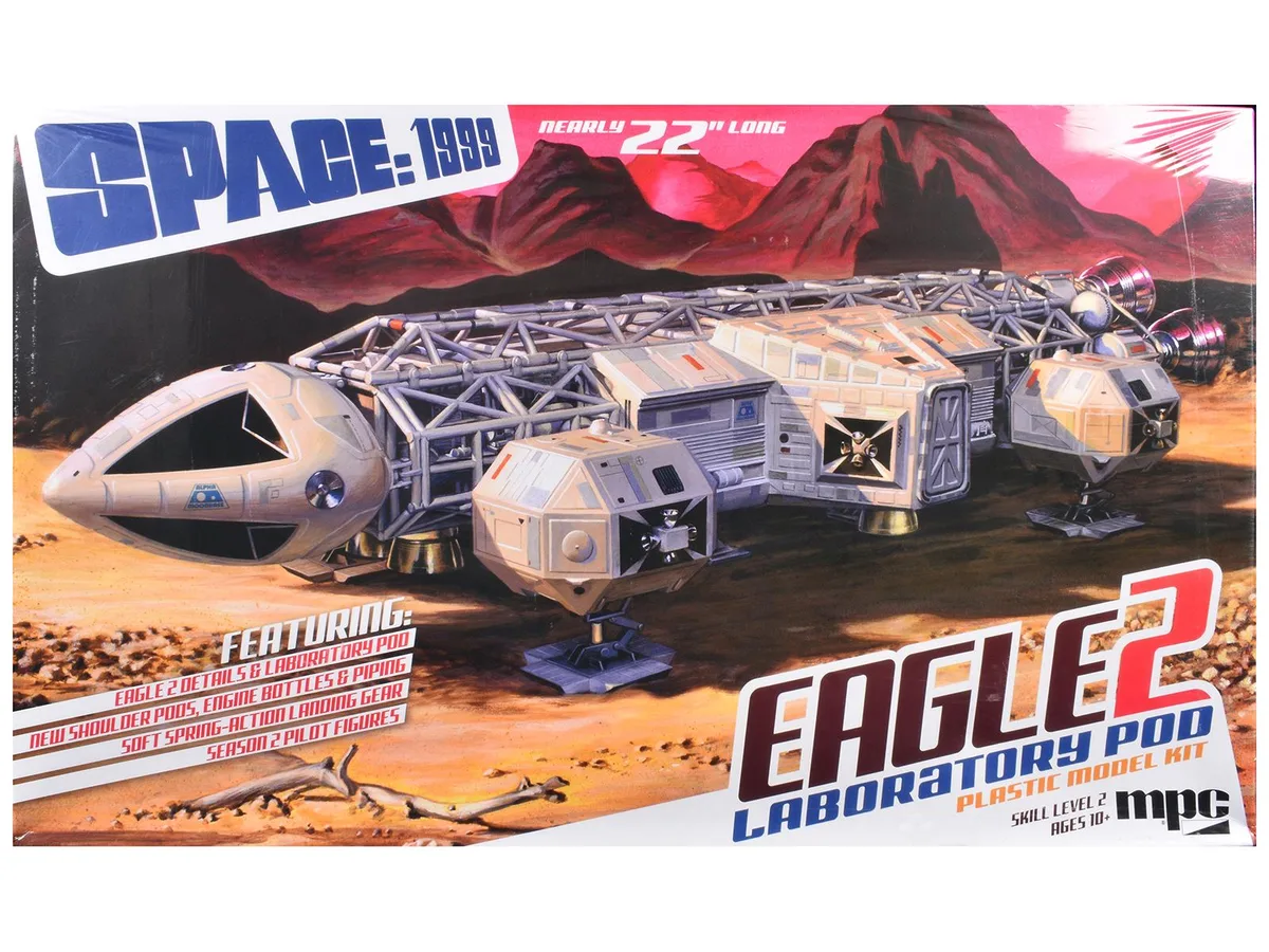 Mpc Mpc Eagle 2 Laboratory Pod Space 1999 1/48 Scale 300 Parts 22 Inches — product photo