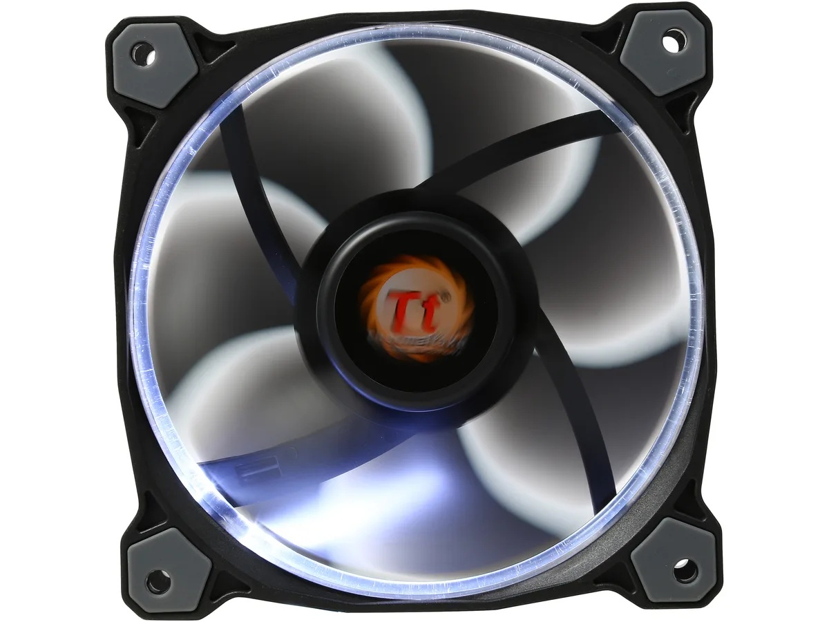 Thermaltake Thermaltake CL-F038-PL12WT-A 120 mm White LED Case Fan — product photo