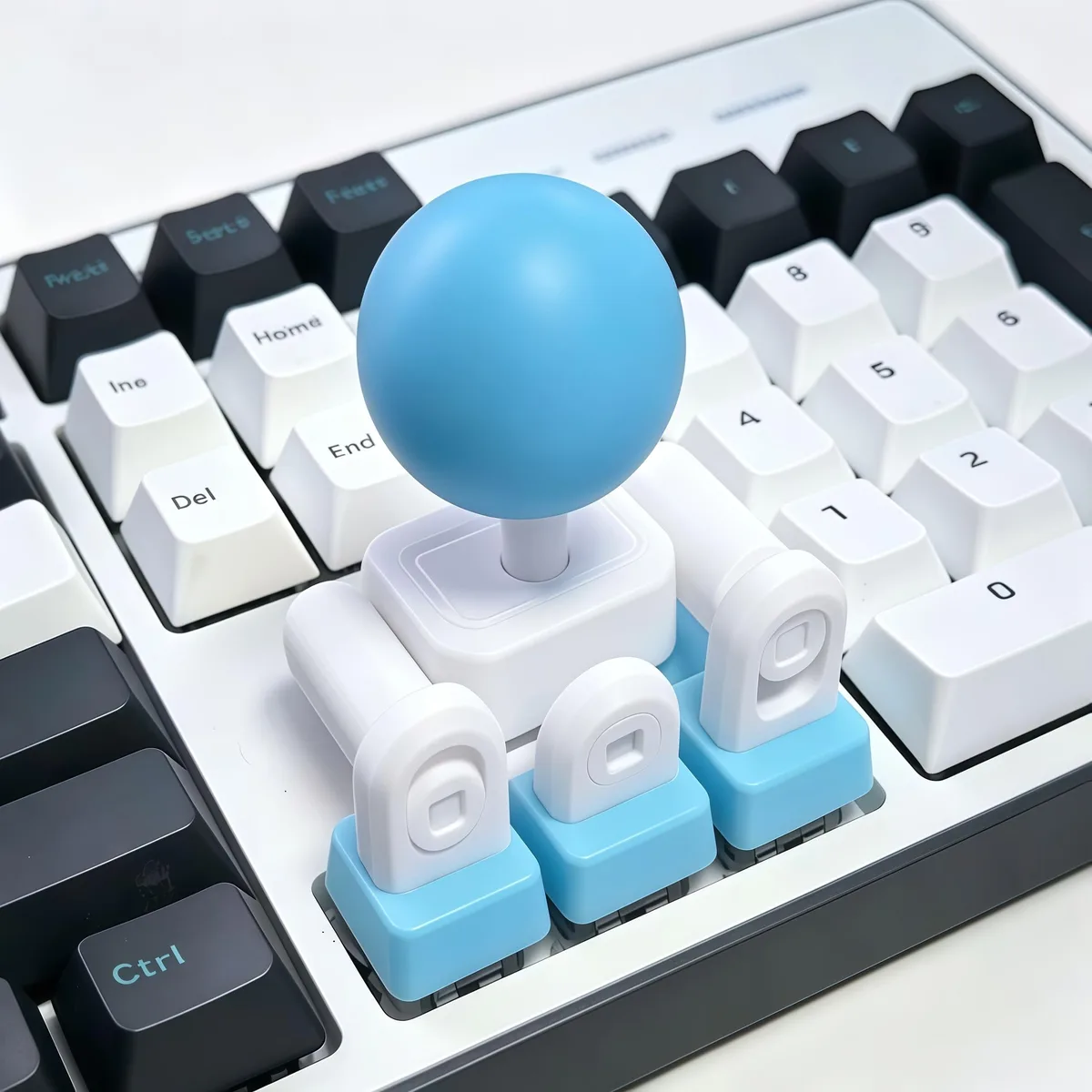  Redragon LUPOCKV DIY 3D Printed Joystick Adapter for WASD Keys (Blue White) — product photo