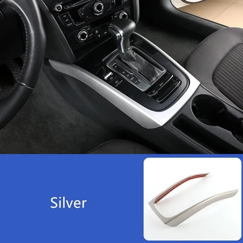 Car console armrest gear shift decoration frame cover trim for Audi A5 A4 B8 2010-2016