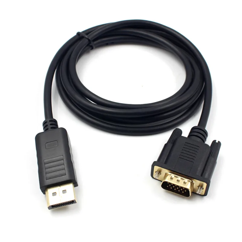 HANNORD HANNORD DisplayPort to VGA Cable 6 ft Male to Male Black — product photo