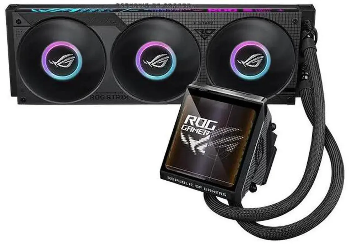 ASUS ASUS ROG Strix LC IV 360 ARGB LCD 5.08" liquid cooler — product photo