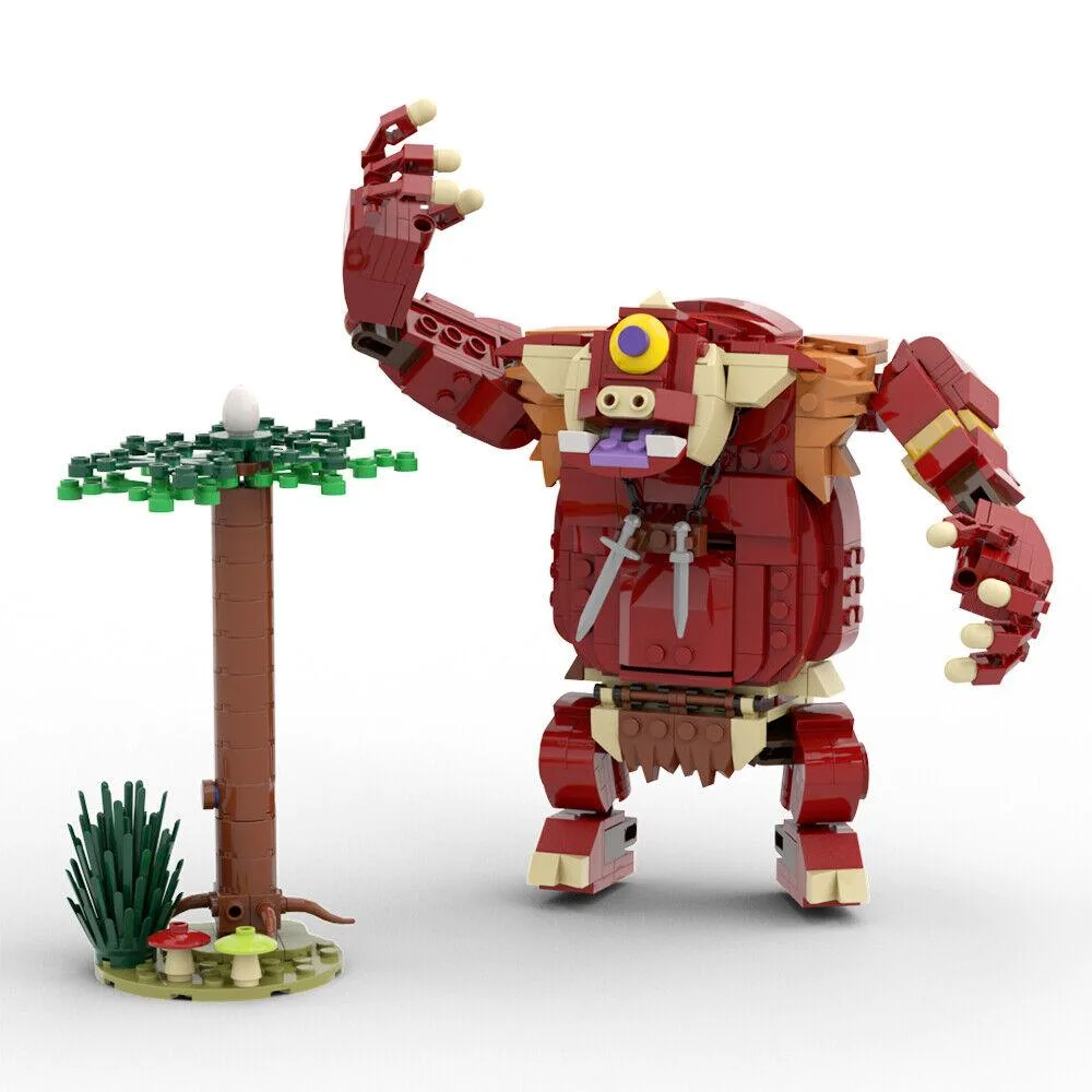ZITIANYOUBUILD ZITIANYOUBUILD One-eyed Musclebound Sleepiness Monster 505 Pieces — product photo