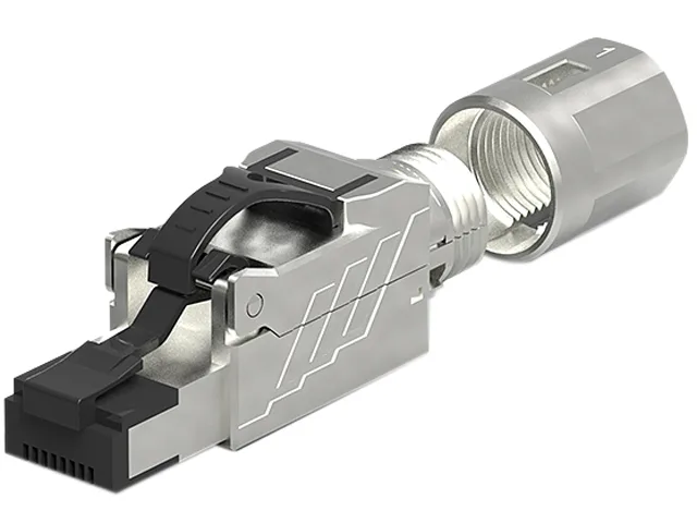 Nippon Labs Nippon Labs 60CAT8-PG Cat.8 RJ45 Tool Less Shielded Plug adapter — product photo