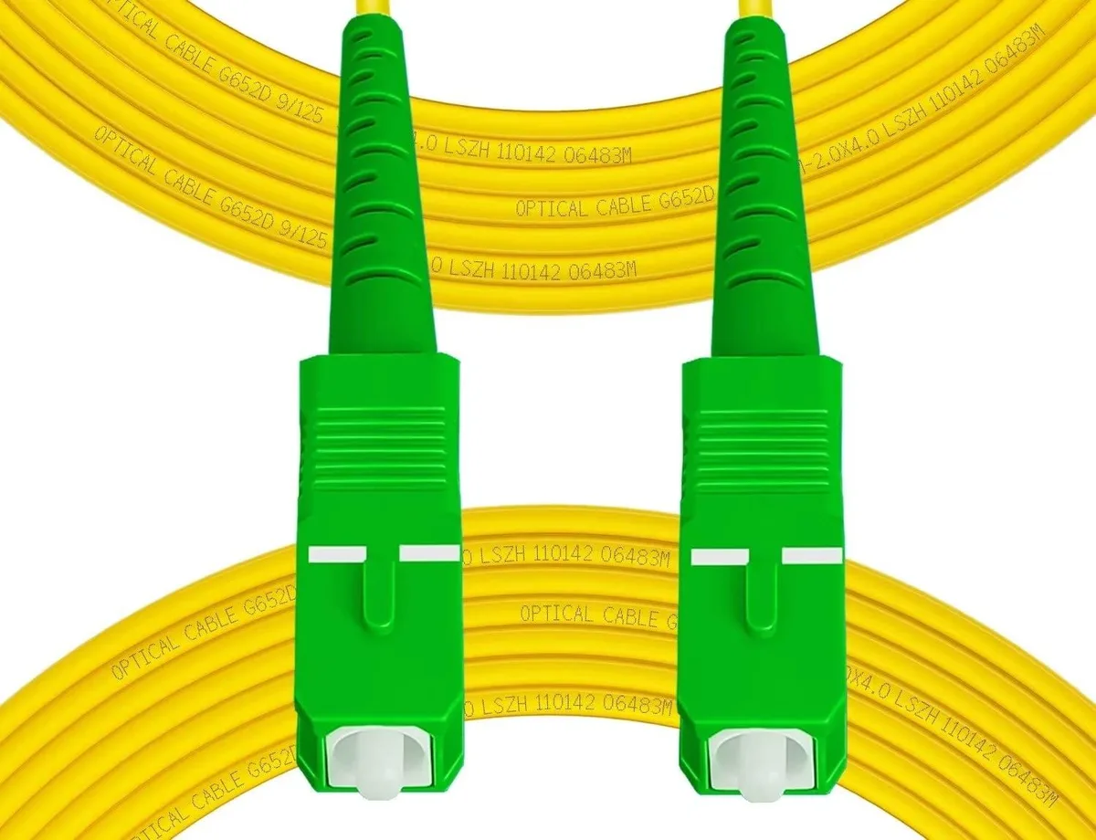 V2 Technologies V2 Technologies SC/APC to SC/APC Single Mode Fiber Patch Cable 2 in 1 accessory — product photo